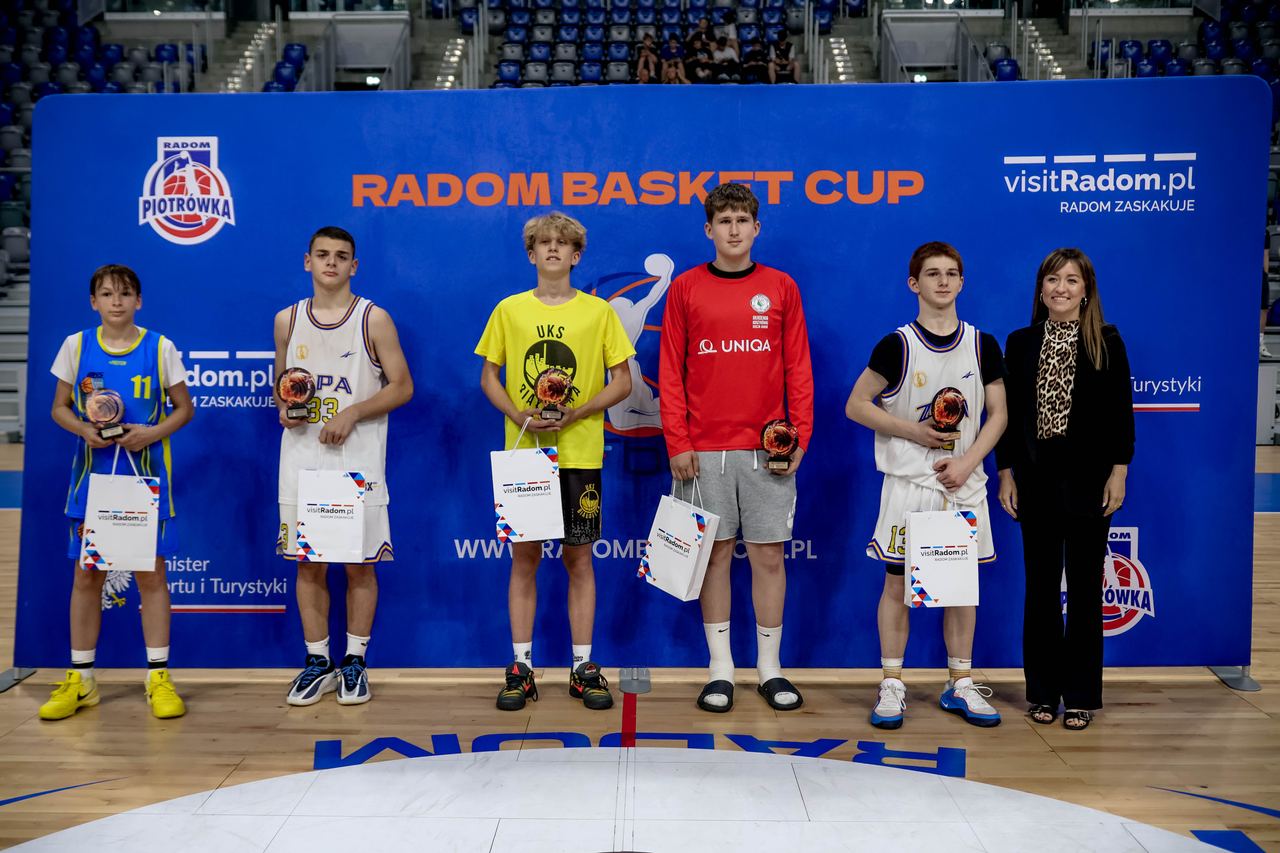 Ceremonia zakończenia RADOM BASKET CUP